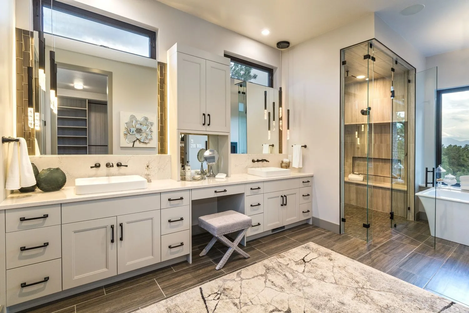 Old Stagecoach Bathroom by Plush Designs